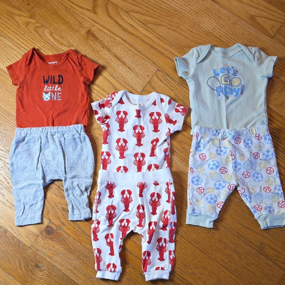 Set 3 Baby Outfits